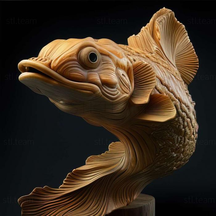 3D model Etheostoma obama (STL)